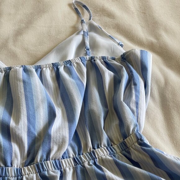 PRICED TO SELL - See Description for details -- Striped Tank Peplum Cami - Picture 4 of 8
